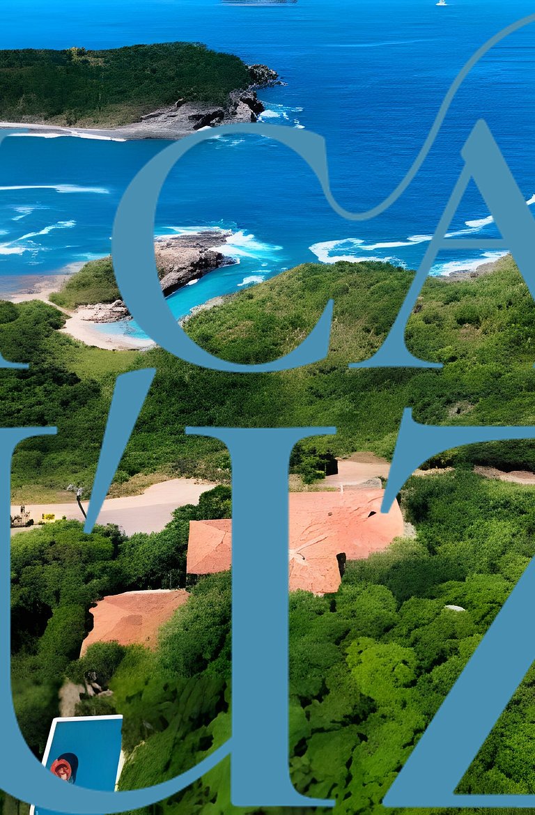 Casa em Búzios com vista incrível pro mar