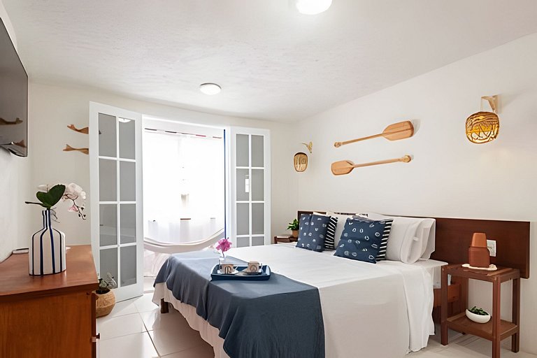 Casa com piscina e churrasqueira a 200m da praia
