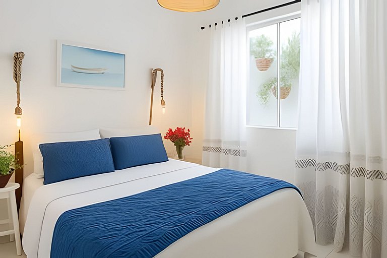 Linda casa a 1m da praia  completa bem localizada