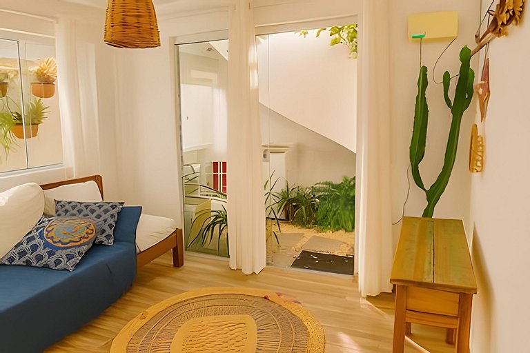 Linda casa a 1m da praia  completa bem localizada
