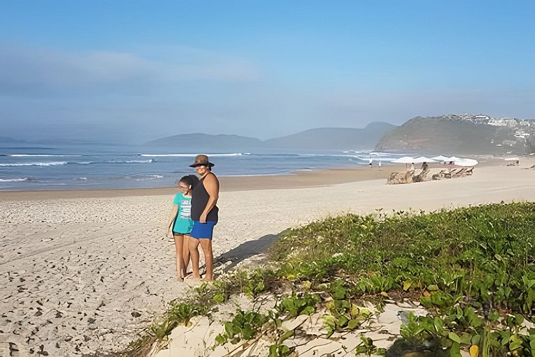 Casa com 2 quartos a 200m da praia