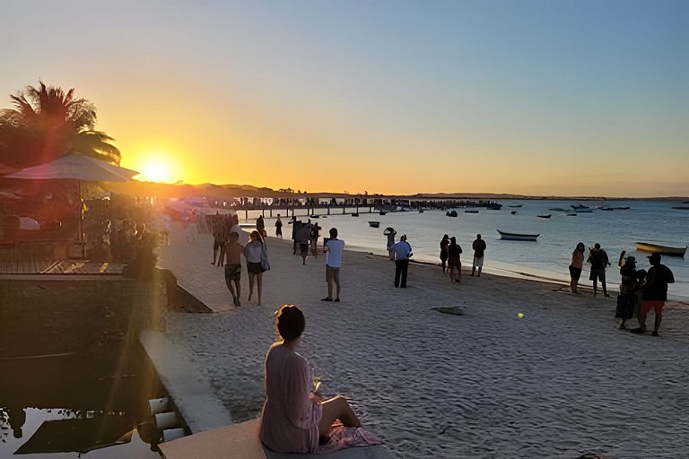 Casa com 2 quartos a 200m da praia