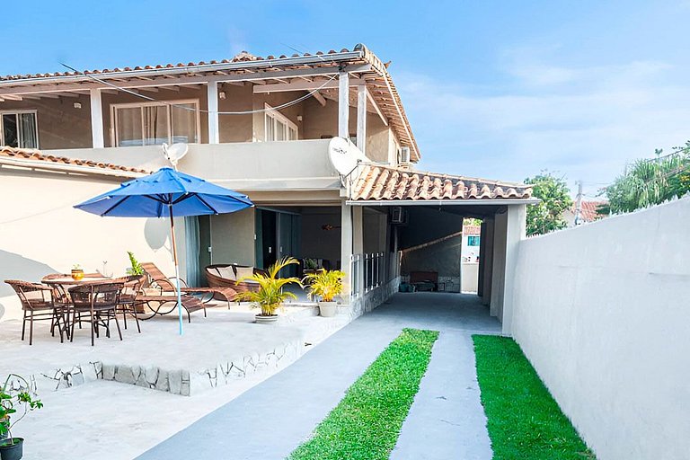 Linda e Espacosa Casa a 1 min da praia de Geribá