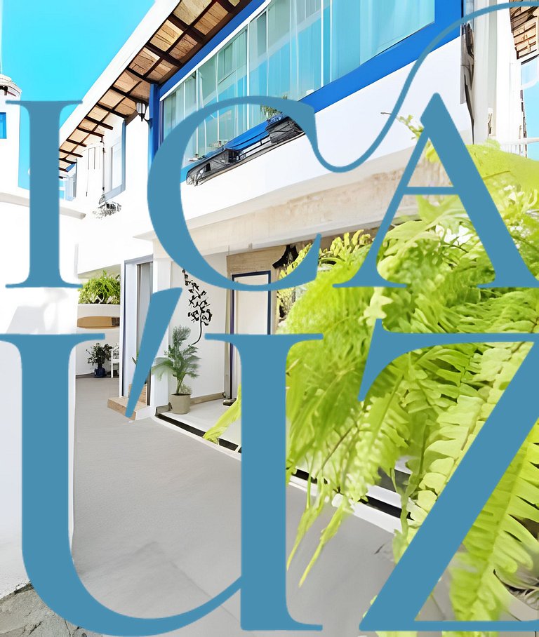 Linda casa a 1 minuto da praia